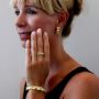 Picture of Gold Bamboo Earrings