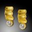Picture of Gold Bamboo Earrings