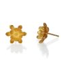 Flower Earring Studs (Sterling Silver, 18k Gold Vermeil Earring Studs)