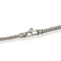 Rose Handmade Silver Necklace, Oliver Schnoor Handmade Silver Jewelry, Clasp Closeup