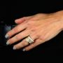 Picture of Square Stack Pearl Ring