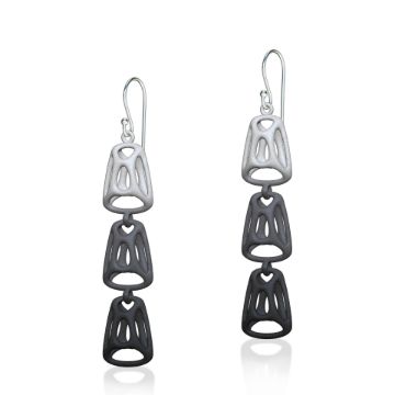 Picture of Triple Cellular Earrings  