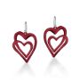 Picture of Big Infinity Heart Earrings