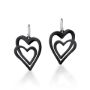 Picture of Big Infinity Heart Earrings