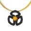 Picture of Gold Poppy  Pendant 