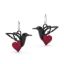 Picture of Love Bird Dangle Earrings